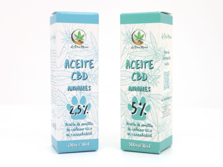 Aceite de CBD 2,5% 10ml para Mascotas de La Otra María - Imagen 3