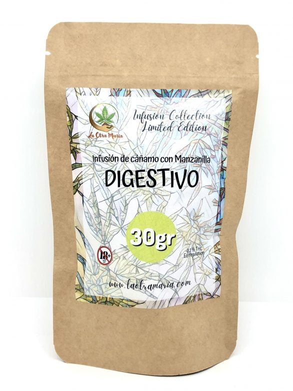 Digestivo 30GR Infusión de cáñamo con CBD Digestiva (30g) - Imagen 1