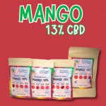 Biomasa de cáñamo MANGO 13% CBD Indoor