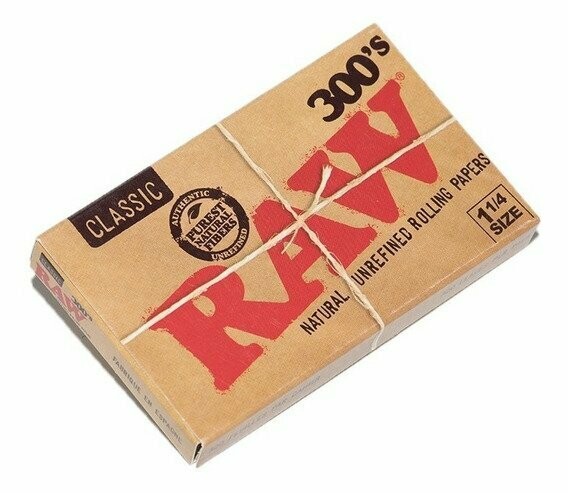 Raw Papel 1/4 300u Librillo de papel de Raw Classic 1 ¼ (300u) - Imagen 1