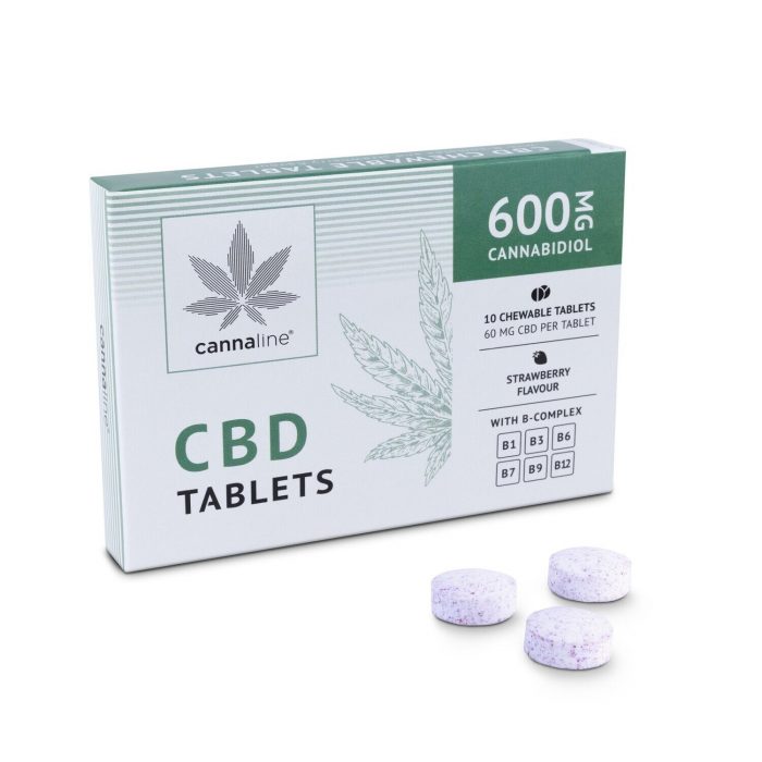 Tabletas de CBD con vitaminas B-Complex de Cannaline - Imagen 2
