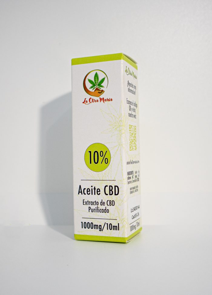 Aceite de CBD 10% 10ml de La Otra María - Imagen 3