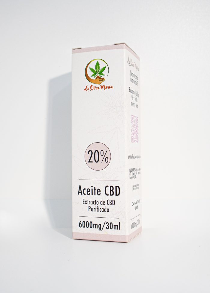 Aceite de CBD 20% 30ml de La Otra María - Imagen 3