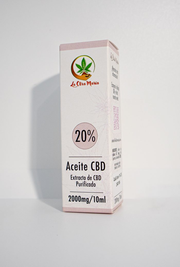 Aceite de CBD 20% 10ml de La Otra María - Imagen 3