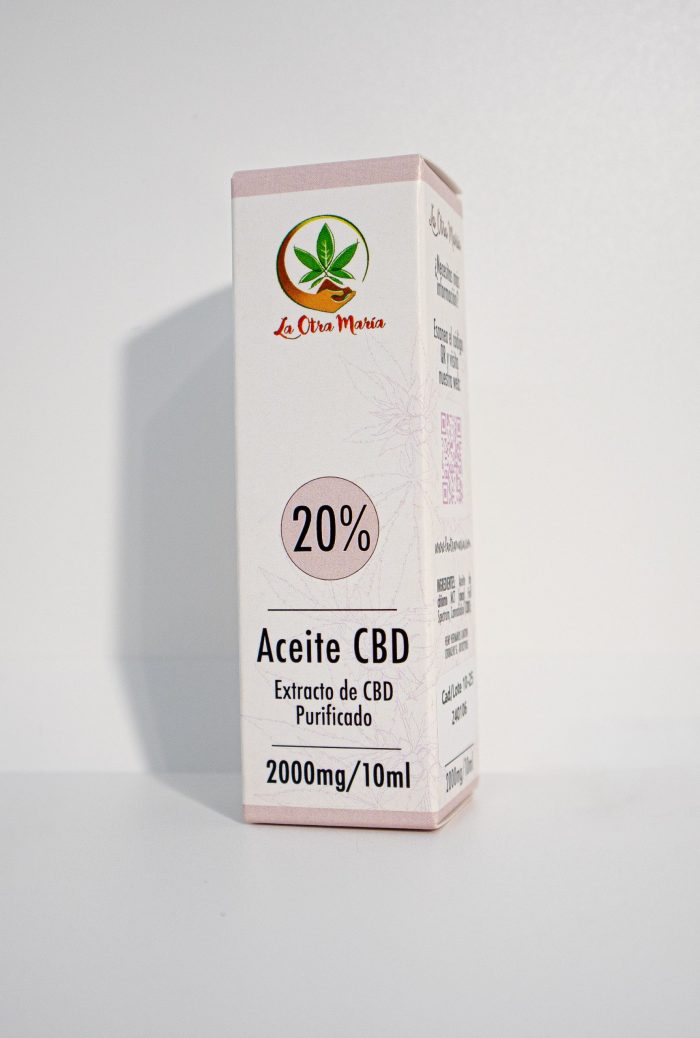 Aceite de CBD 20% 10ml de La Otra María - Imagen 3