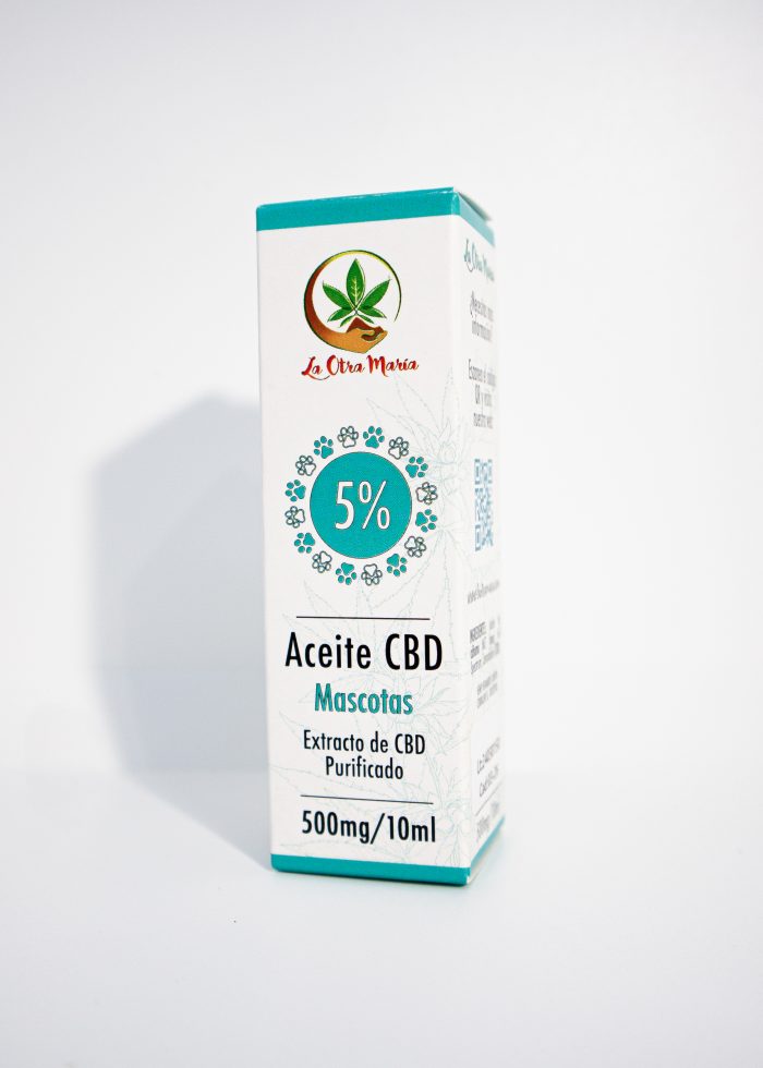 Aceite de CBD 5% 10ml para Mascotas de La Otra María - Imagen 3
