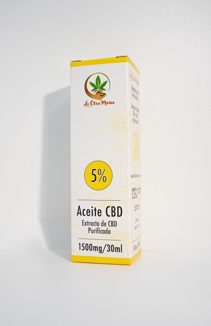 Aceite de CBD 5% 30ml de La Otra María - Imagen 3