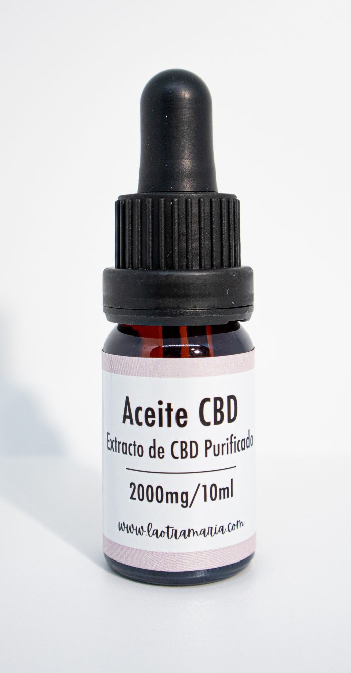 Aceite de CBD 20% 10ml de La Otra María - Imagen 2