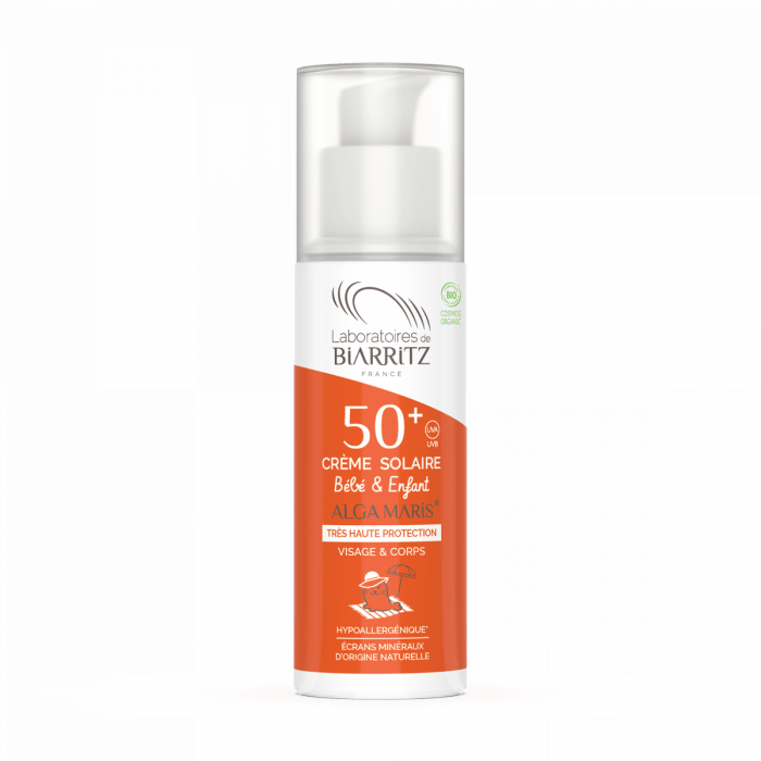 Crema Solar Bebe & Niño 50+Alga-Gorria - Imagen 2