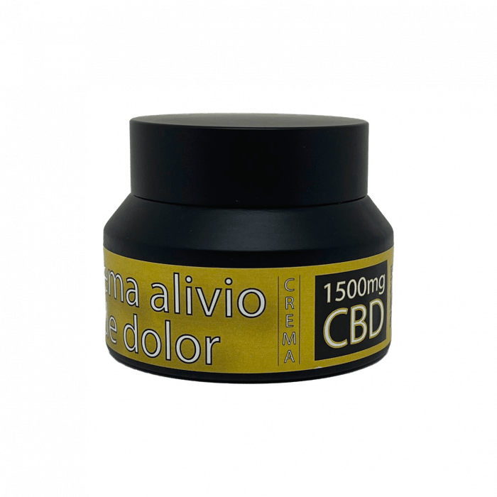 Crema con 1500 mg de CBD para el alivio del dolor de La Otra María (50ml) - Imagen 3