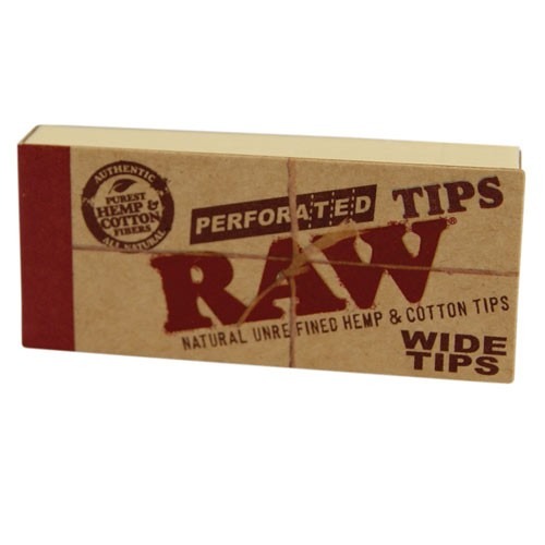 Raw Wide Tips Perforated Raw Wide Tips Perforated Organicos (50u) - Imagen 1