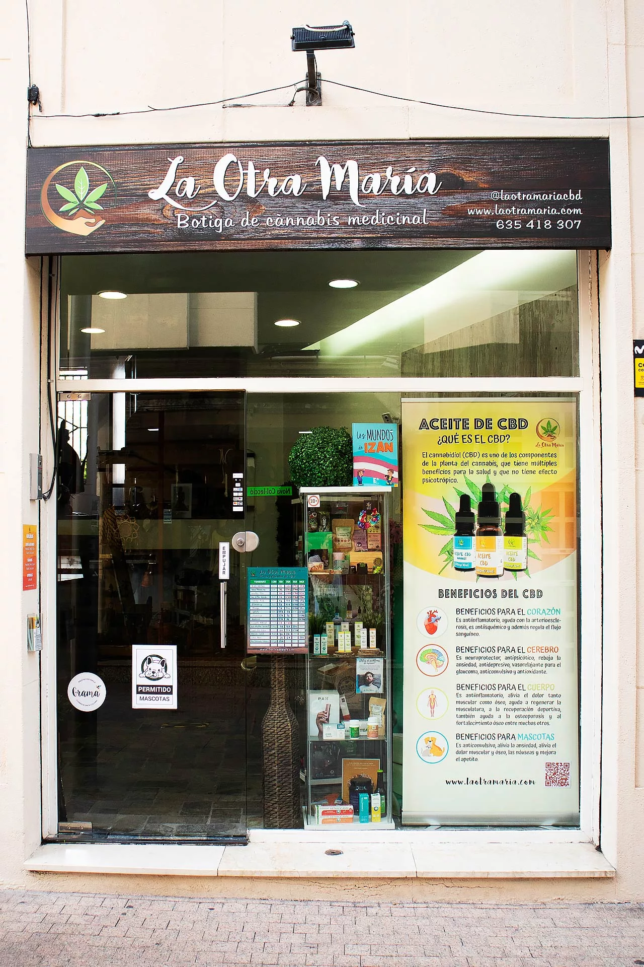 La Otra María-Tienda de CBD-Santa Coloma de Gramenet-Barcelona