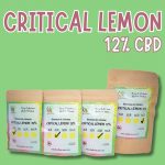 Biomasa de cáñamo CRITICAL LEMON 12% CBD Indoor