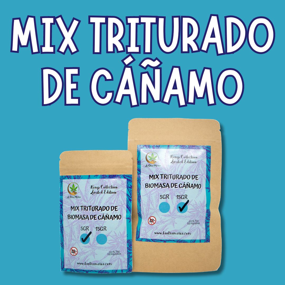 19 MIX TRITURADO DE CÁÑAMO 5GR y 15GR - Imagen 1