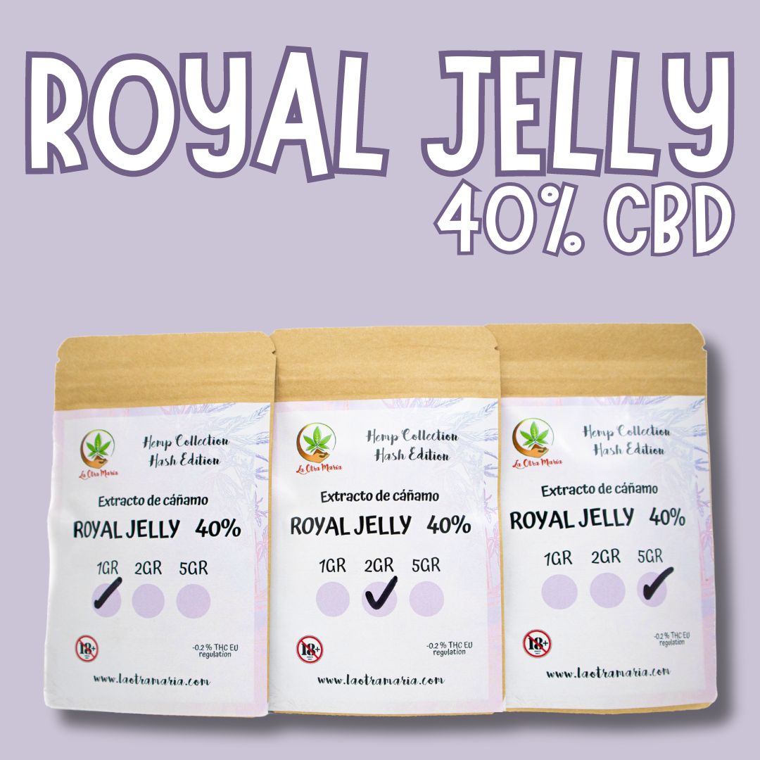 17 Extracto de cáñamo ROYAL JELLY 40% CBD Premium - Imagen 1