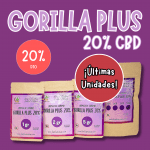 Biomasa de cáñamo GORILLA PLUS 20% CBD - Dolor y ansiedad grave/fuerte